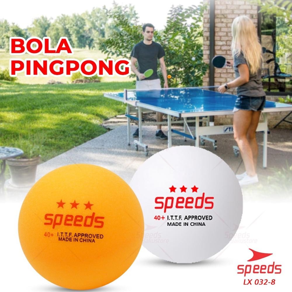 SPEEDS Bola PingPong Ping Pong Tenis Meja Ball Speeds x Butterfly Original Import 032-1