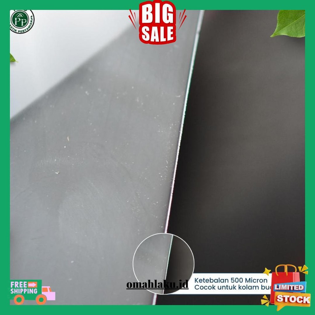 Geomembran Hdpe Tebal 500 Micron Lebar 5 Meter Cod