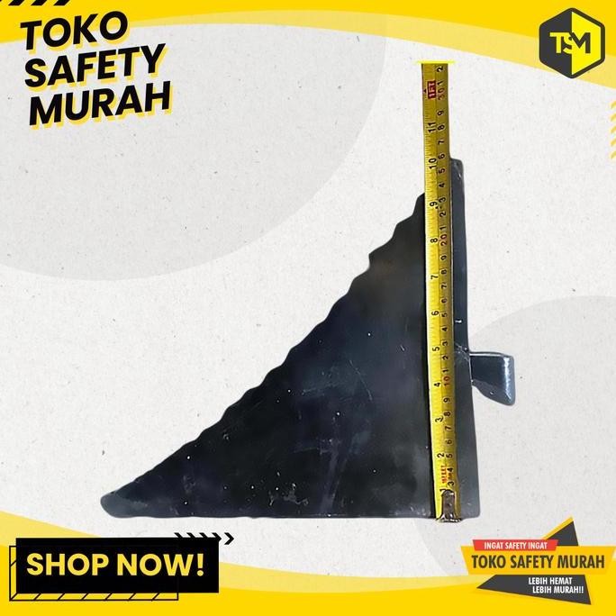 Big Size Wheel Stopper Chock Besar Ganjalan Ban Truck Bus Truk Parking