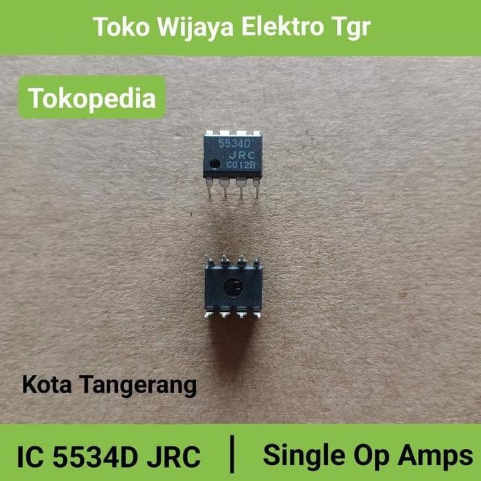 ready JRC 5534D ic dip 8 pin single op amps