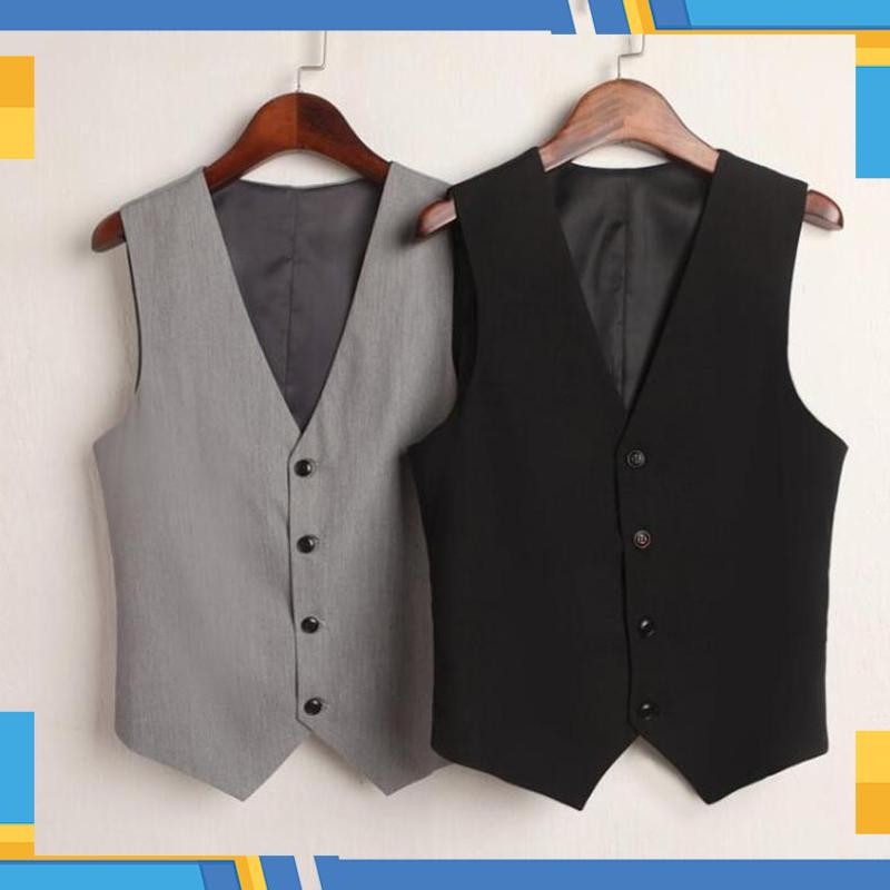 Terbaik Rompi Vest Pria Simpel ada ukuran jumbo PSH-22