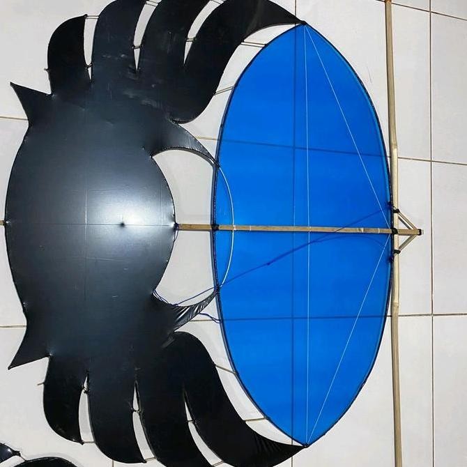 (Best) LAYANGAN RAM RAMAN 1 meter + sendaren sudah tes terbang