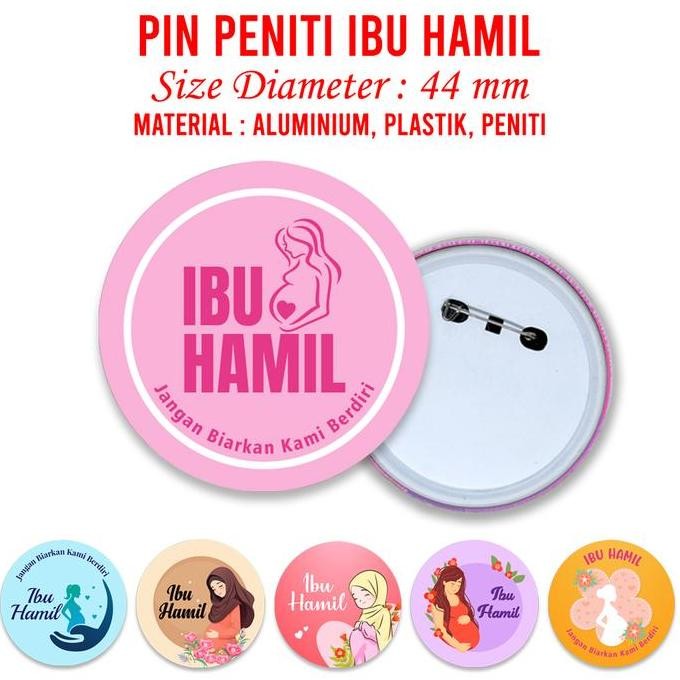___] Pin Peniti Khusus Ibu Hamil Souvenir Ibu Hamil Aksesori Kehamilan Pin Peniti Prioritas Untuk Ib