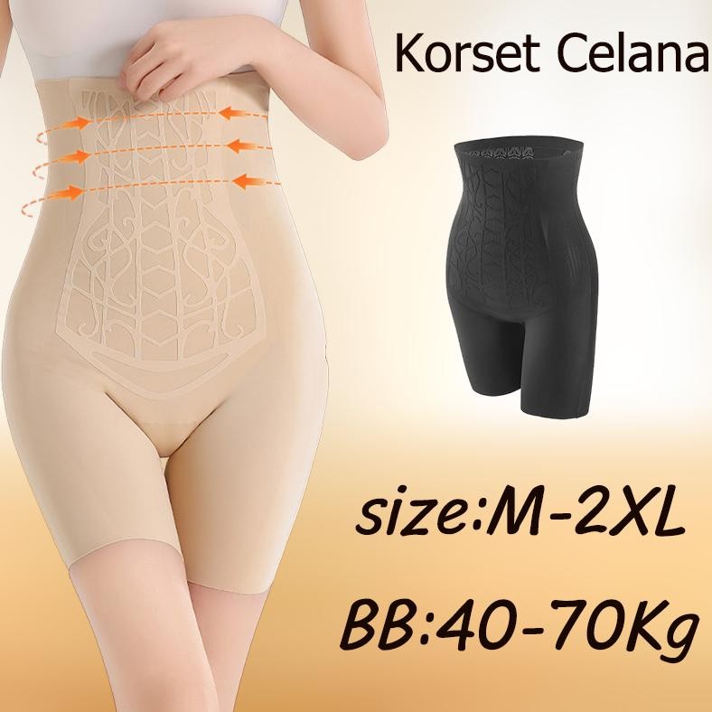 Korset Pengatur Perut - Celana Dalam Korset Wanita - Celana Dalam Korset Pengatur Perut