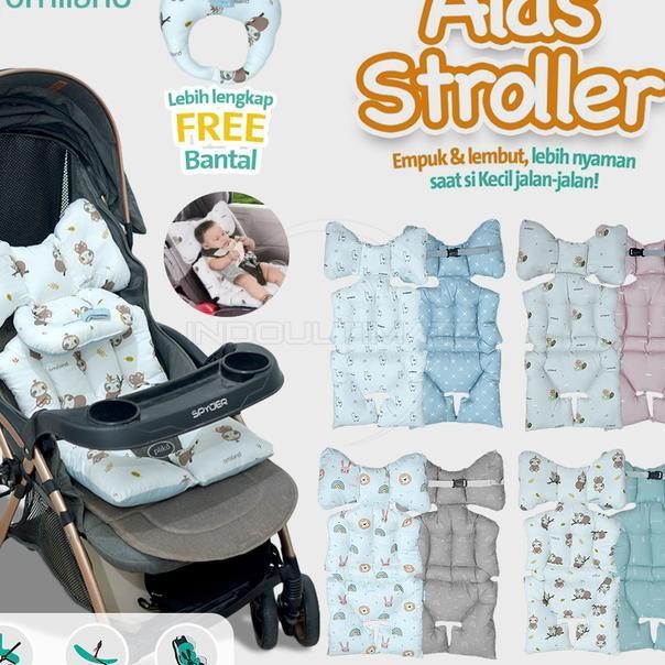 Omiland Alas Stroller Baby Alas Stroller Bayi Alas Stroller Stroller Universall Stroller Pad Alas Ke