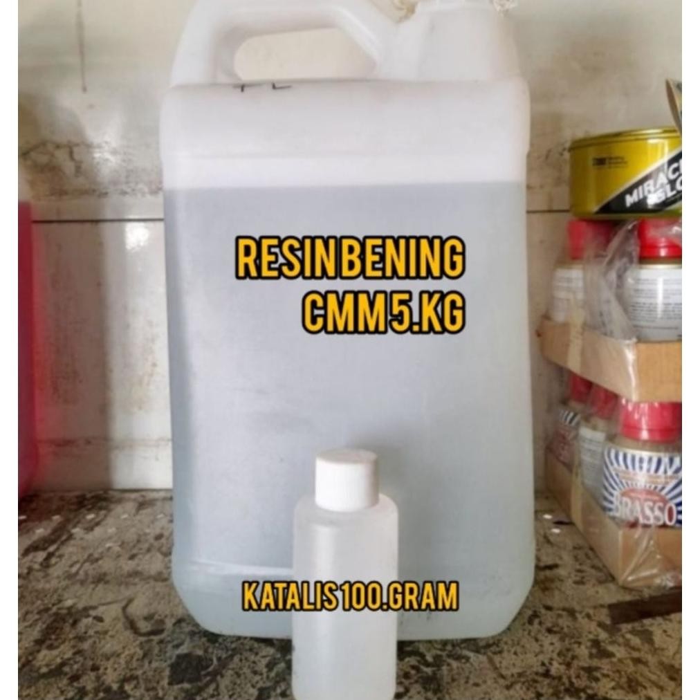 Resin Bening Cmm SHCP 5.kg + Katalis