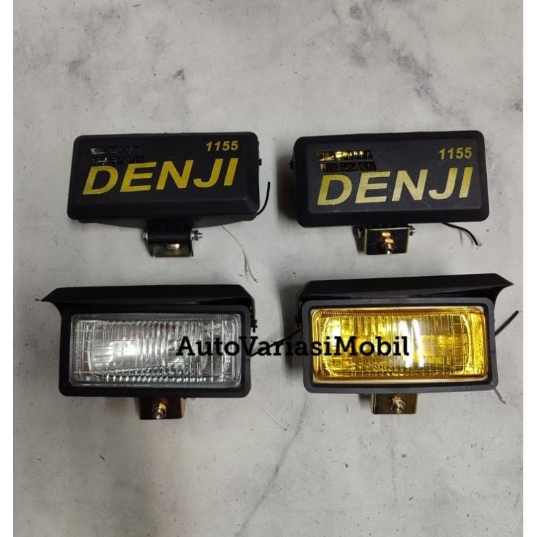 Foglamp Lampu tembak kabut kotak Denji Univarsal