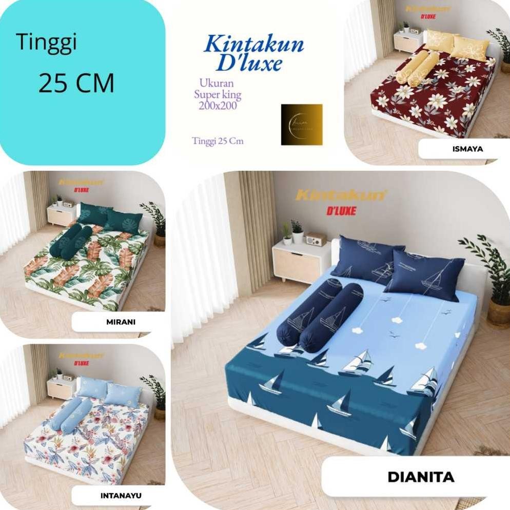 Sprei Kintakun Sprei 200x200 T25 DLUXE/Sprei Kintakun 200x200 Super King