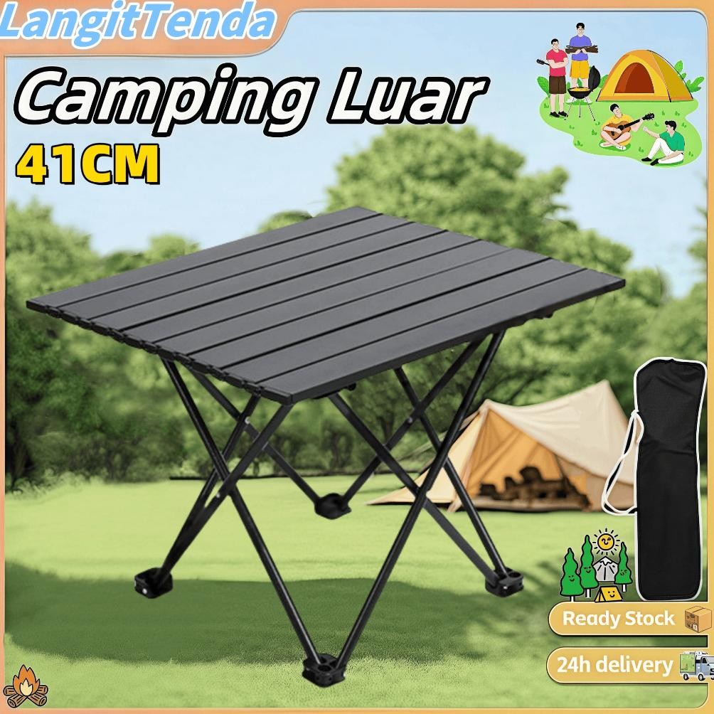 NEWKursi Lipat Outdoor/Meja Kursi Lipat Outdoor 1 Set Meja Lipat Outdoor Dan Kursi Lipat Portable