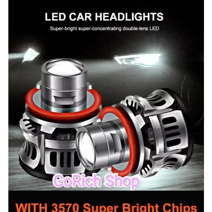 Led Laser Foglamp Headlamp H11 H8 H16 Super Terang