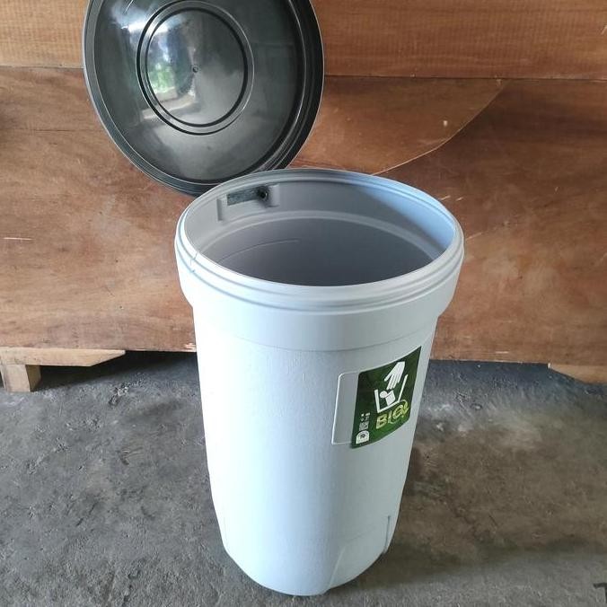 TEMPAT SAMPAH BESAR 120 LITER + RODA GREEN LEAF 2120/BAK SAMPAH/TONG