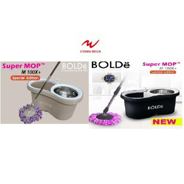 BOLDe Super Mop Baru Dari Bolde Ember Pengering Stainless