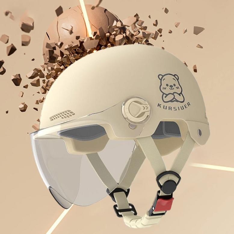 Helm Sni Premium Berkualitas Helem Wanita Cepol Sni Terbaru Helm Retro Bipplast Helm Lucu Universal