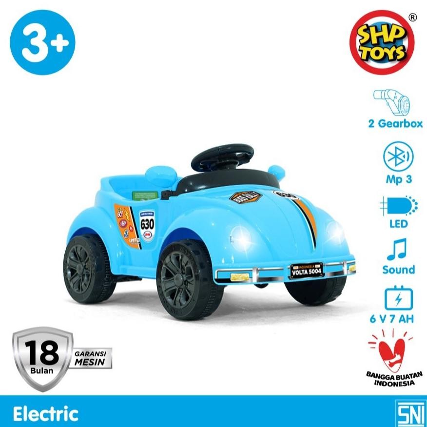 MAINAN ANAK MOBIL AKI VOLTA 5004 CLASSY MOBIL AKI REMOTE CONTROL