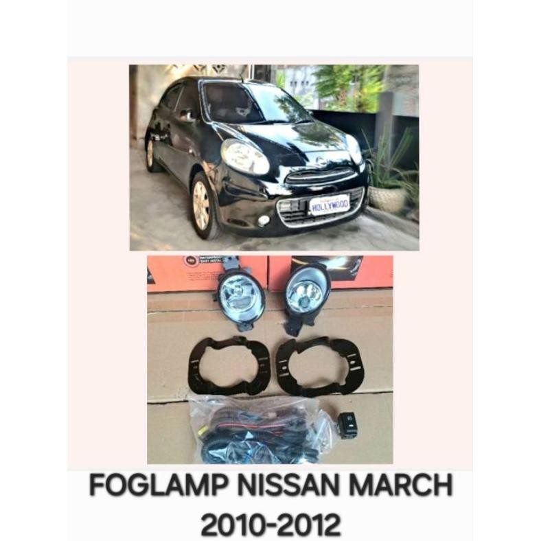 FOGLAMP NISSAN MARCH 2010-2012