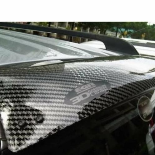 Back visor spoiler kaca belakang Suzuki Escudo 1.6/2.0 Carbon 3DCF