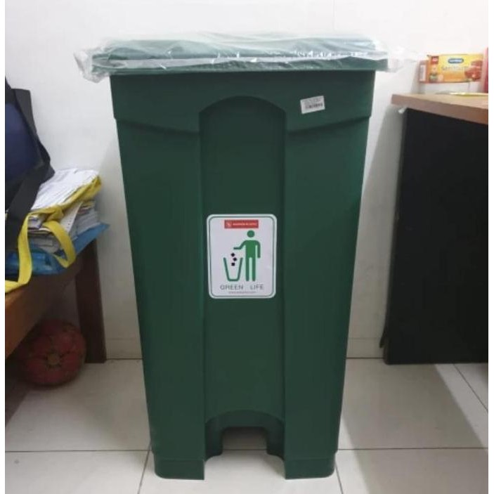 MASPION PEDAL DUSTBIN TEMPAT SAMPAH INJAK BESAR 70L