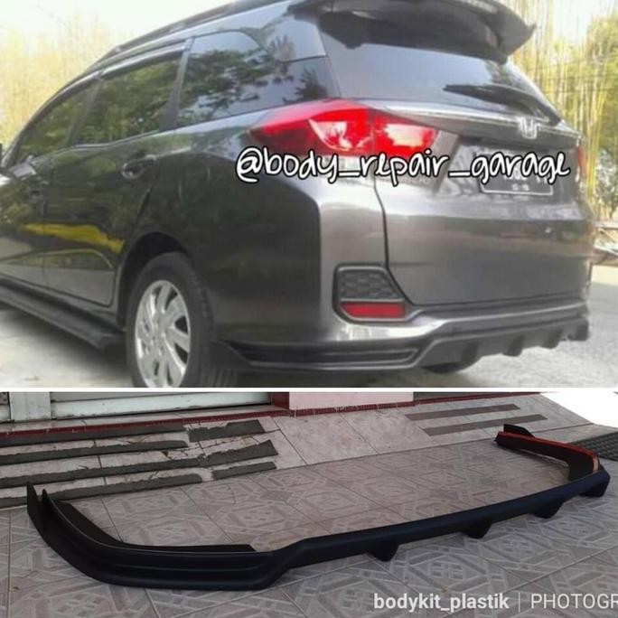 Diffuser bumper belakang mobilio