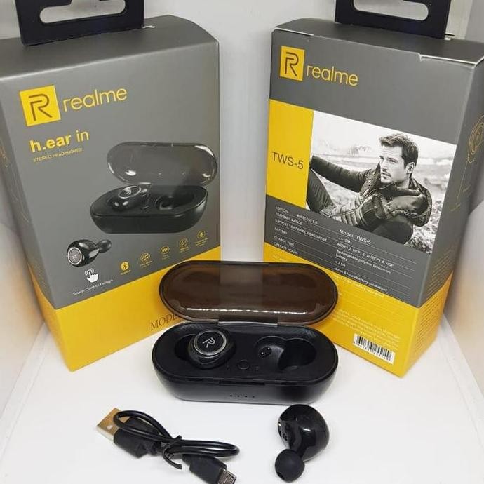 DE158 >> handset earphone bluetooh Bluetooth Wireless Realme oem