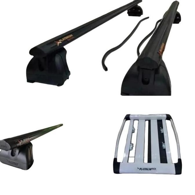 RAK BAGASI ATAS MOBIL PLATINUM + KAKI RAK KHUSUS ALL NEW RUSH PLATINUM