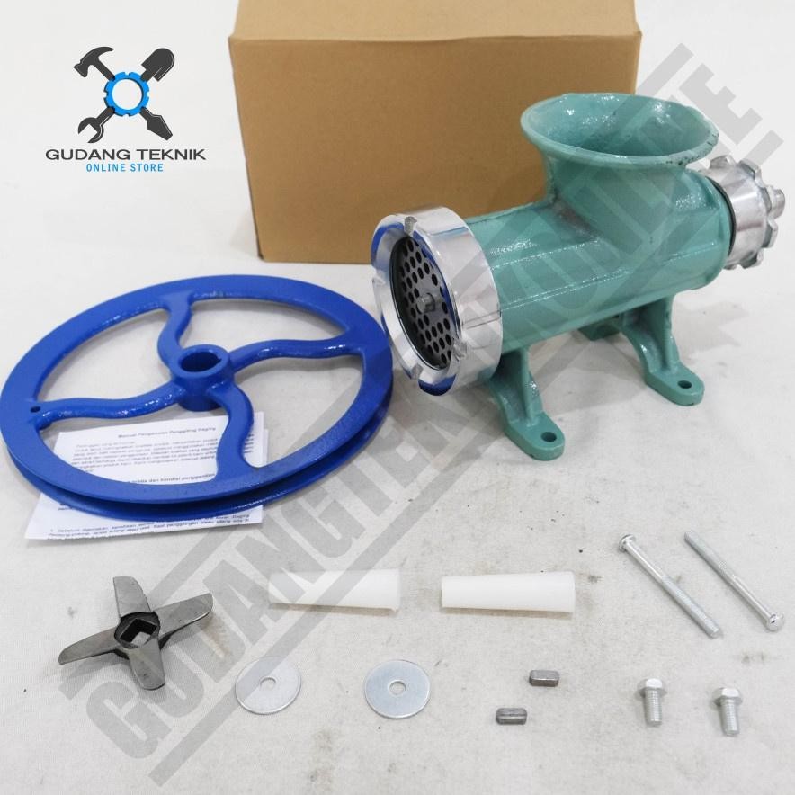 Alat Gilingan Daging Manual 32 SEAGULL / Meat Grinder Penggilingan Daging Manual Stainless No 32 SEA