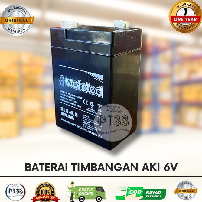 Battery Timbangan 6Volt / Aki Keri G 6Volt / Aki Timbangan 6Volt
