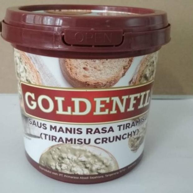 

TERMURAH GOLDENFIL Tiramisu Crunchy 1kg Exp Juni 2027 PROMO!!! HALAL Siap kirim