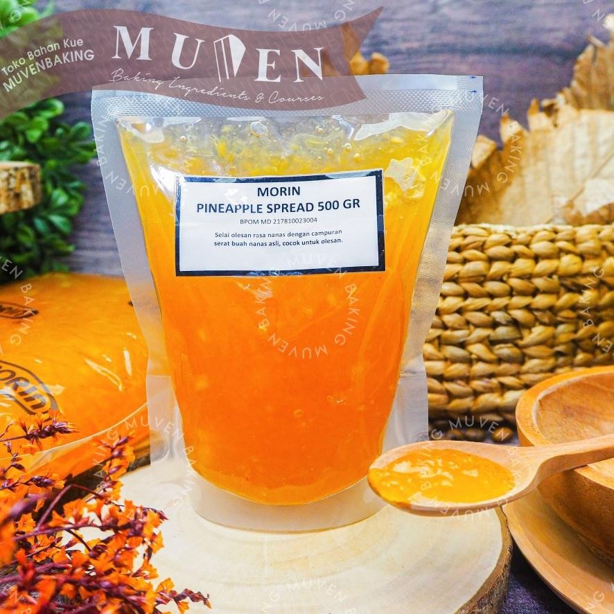 

READY STOK MORIN PINEAPPLE SPREAD 500 GR Siap kirim