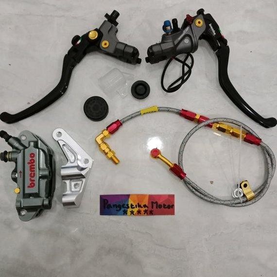MASTER REM BREMBO PAKET PENGEREMAN DEPAN NINJA R-NINJA RR-NINJA Murah Original