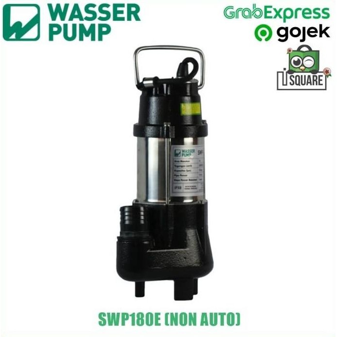 Pompa Celup Air Kotor Wasser Swp180E Non Auto (Submersible Pump)