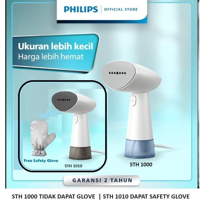 Philips STH1000/10 Handheld Steamer STH1000 Setrika Uap Tangan STH 1000 STH1010 STH 1010