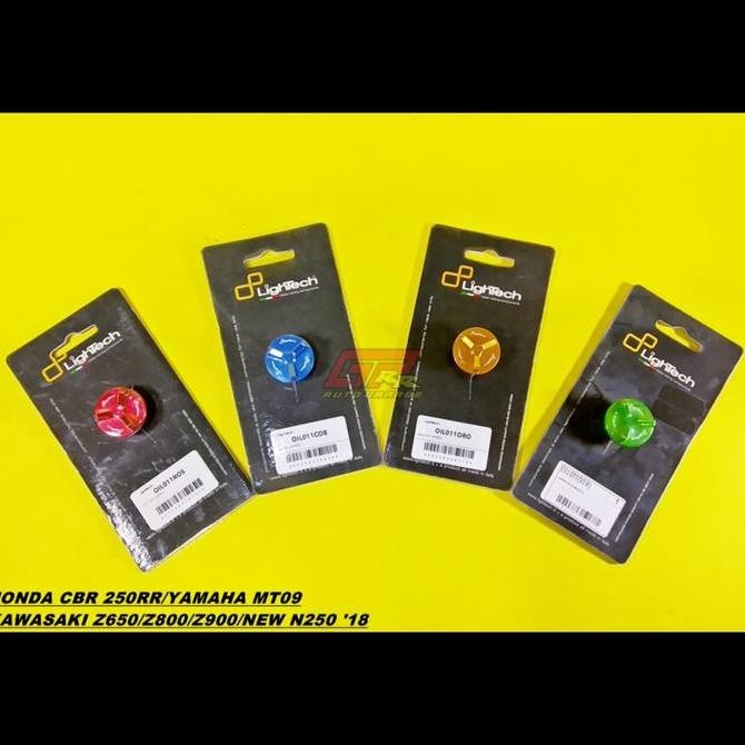 Original Oil Cap Tutup Oli Mesin Lightech Original Z650 Z800 Z900 Z1000 MT09 New