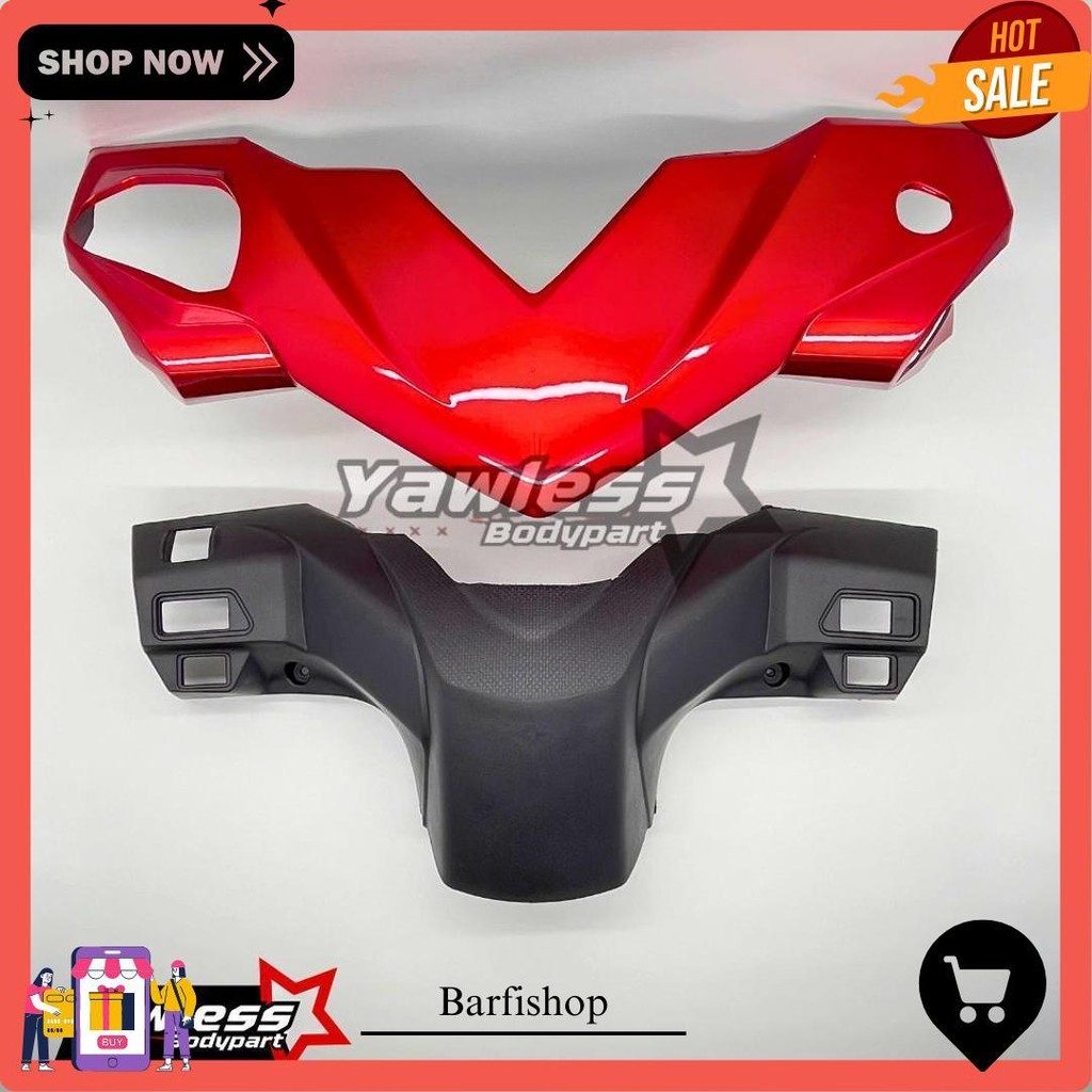 Batok Beat Karbu 2008 - 2012 Depan Belakang Merah Mika Km Beat Karbu Merah Original Produk