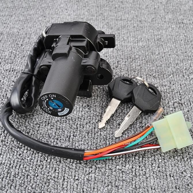 Ignition Switch With Key For Kawasaki Zr400 Zzr400 Zzr600 Zxr400 Zxr750 Zx900 Ninja Zx-9R Zx6 Zx600E