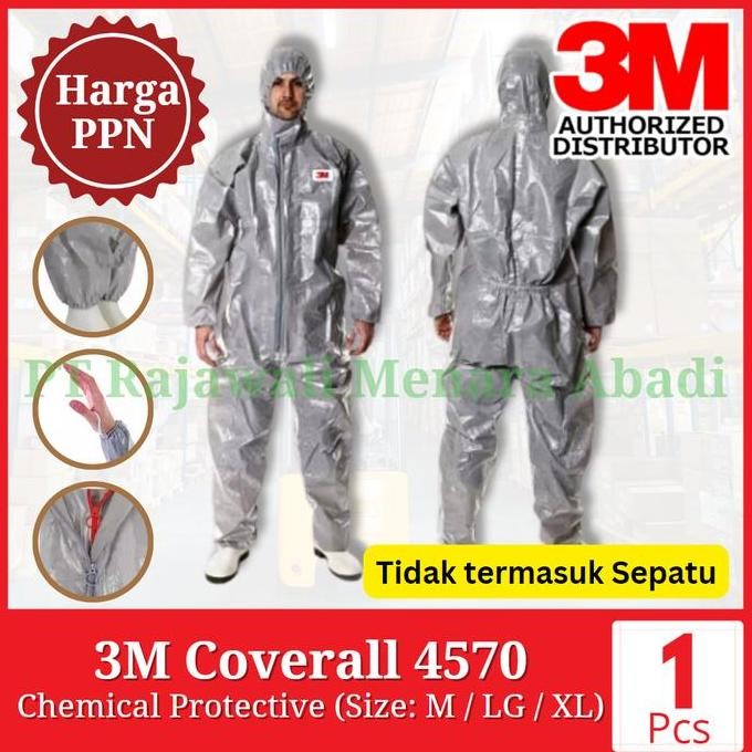 3M Chemical Protective Coverall 4570 (Varian Size)