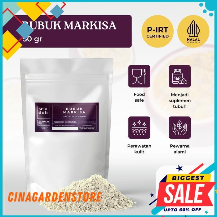 BUBUK EXTRACT MARKISA / PASSION FRUIT EXTRACT POWDER / FRUIT POWDER 50GR - 1KG EKSKLUSIF
