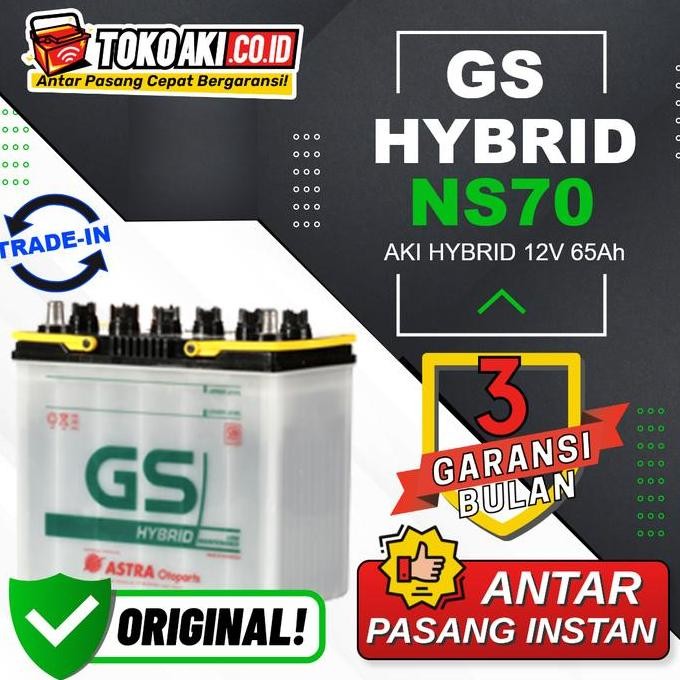 Gs Astra Hybrid Ns70 - 65Ah