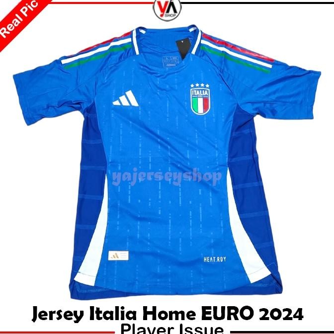 PLAYER ISSUE Jersey Italia Home 2024 PI Kualitas Premiun Terbaru