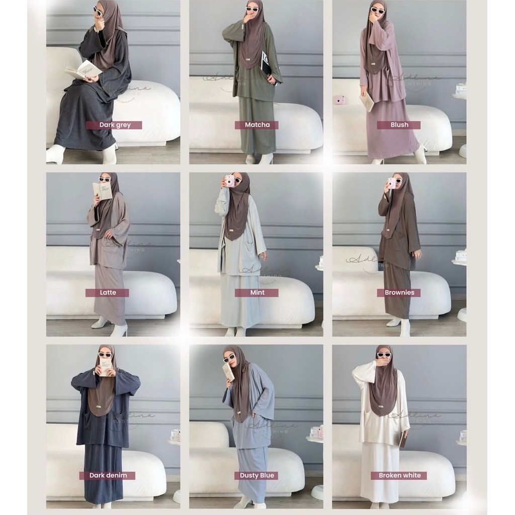 Yoona set by : Adlina Clothing