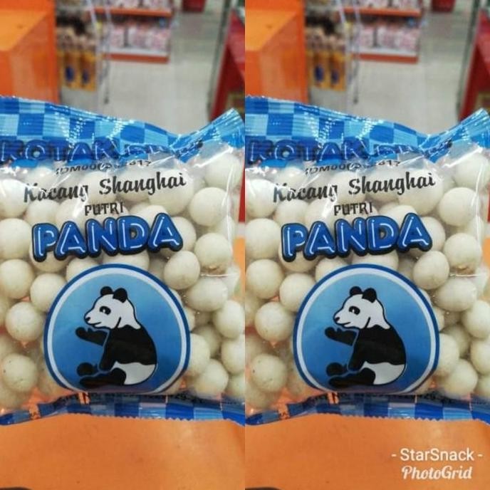 (Good) Kacang Atom Putri Panda isi 40pc/bal