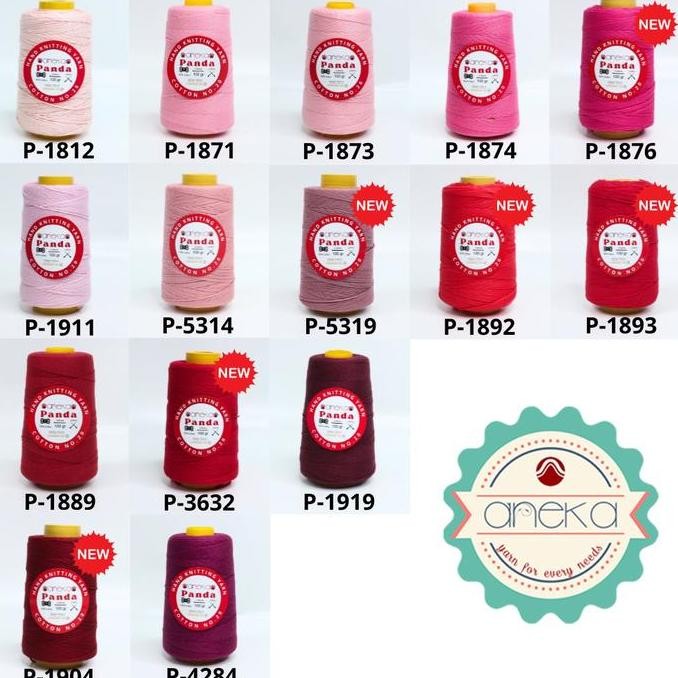 %%%%] KATALOG - Benang Rajut Katun Panda / Cotton Yarn - 2