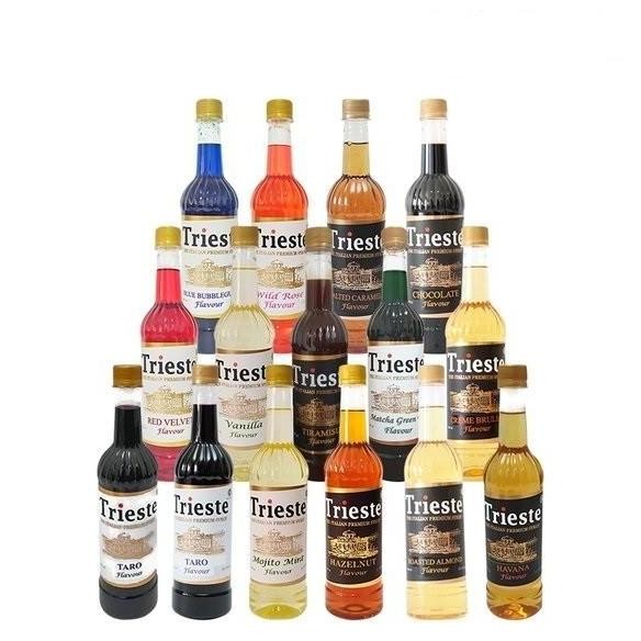 

New Trieste Sirup Gourmet Varian Semua Rasa 650ml