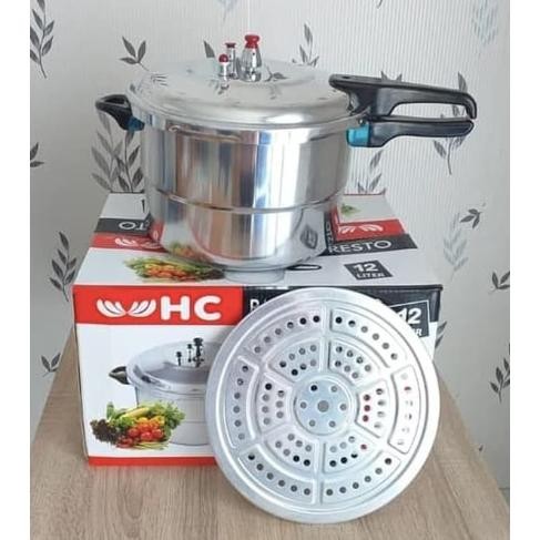 Er-23 Hc Panci Presto Pelunak 4, 8, 12 Liter Anti Karat Original