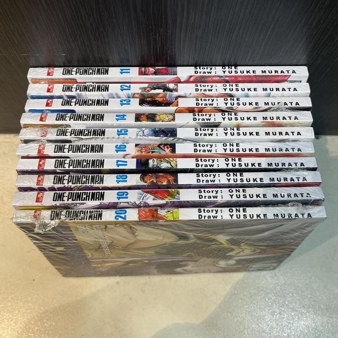 Komik Set One Punch Man 11 12 13 14 15 16 17 18 19 20 (11-20) By One, Yusuke Murata
