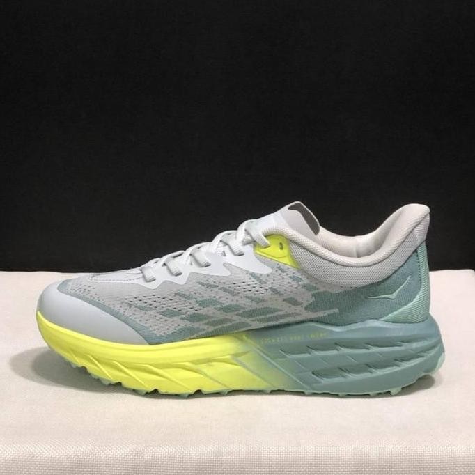 Sepatu Trail Run Hoka Speedgoat 5 Mercury Trallis