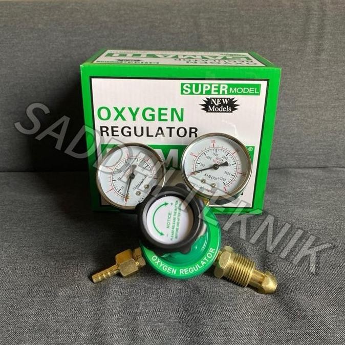 REGULATOR LAS OKSIGEN SAMATO YAMATO  OXYGEN REGULATOR LAS OKSIGEN QR-80 ORIGINAL DAN TERPERCAYA