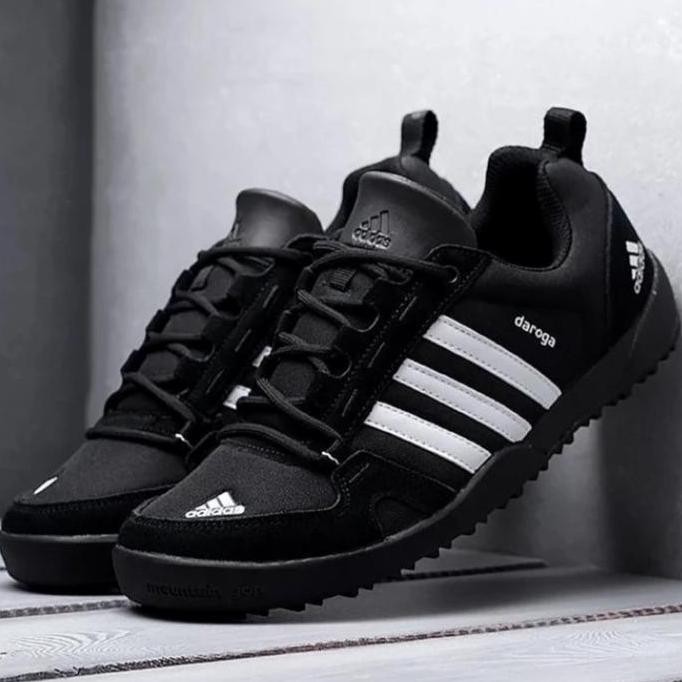 Sepatu Adidas Daroga Black White Original