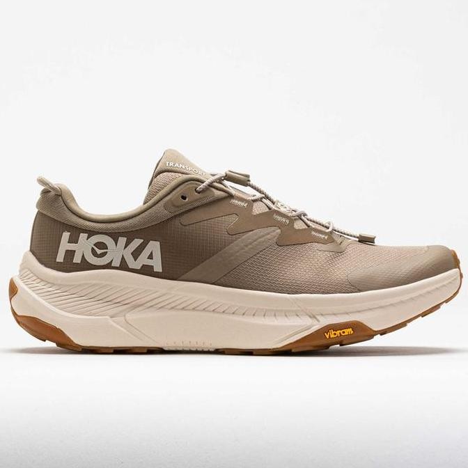 Sepatu Hoka One One Transport / Dune / Eggnog / Trail Running / Men'S