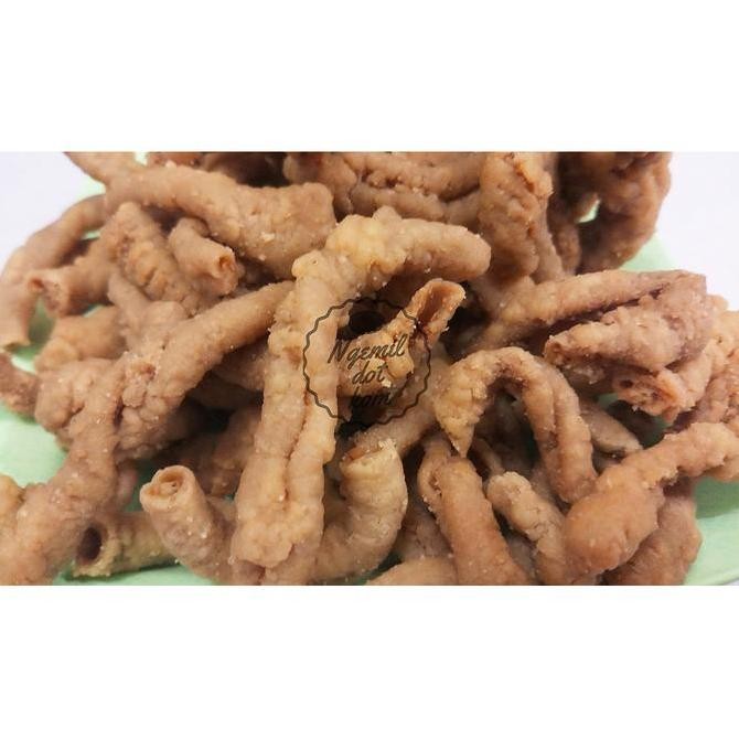 New KERIPIK USUS / KRIPIK USUS AYAM / KERIPIK USUS KILOAN / KERIPIK