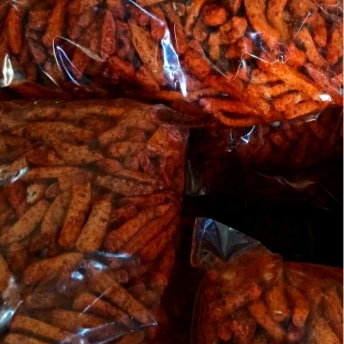 

New Basreng Stik Pedas Daun Jeruk /Virall Kemasan 1kg